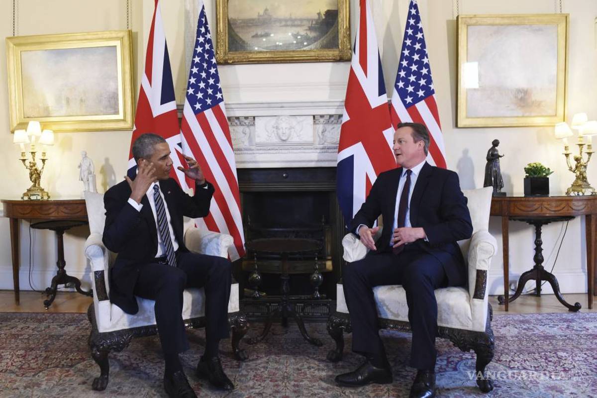 Abogan Cameron y Obama por permanencia del Reino Unido en la UE