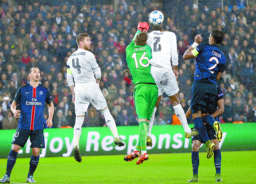 Madrid y PSG no se hacen daño