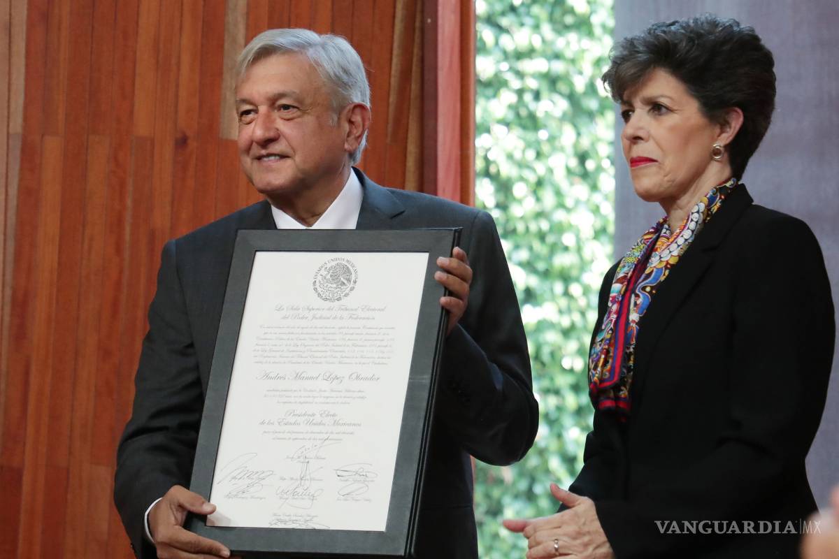 Estas fueron las palabras de AMLO en la entrega de constancia