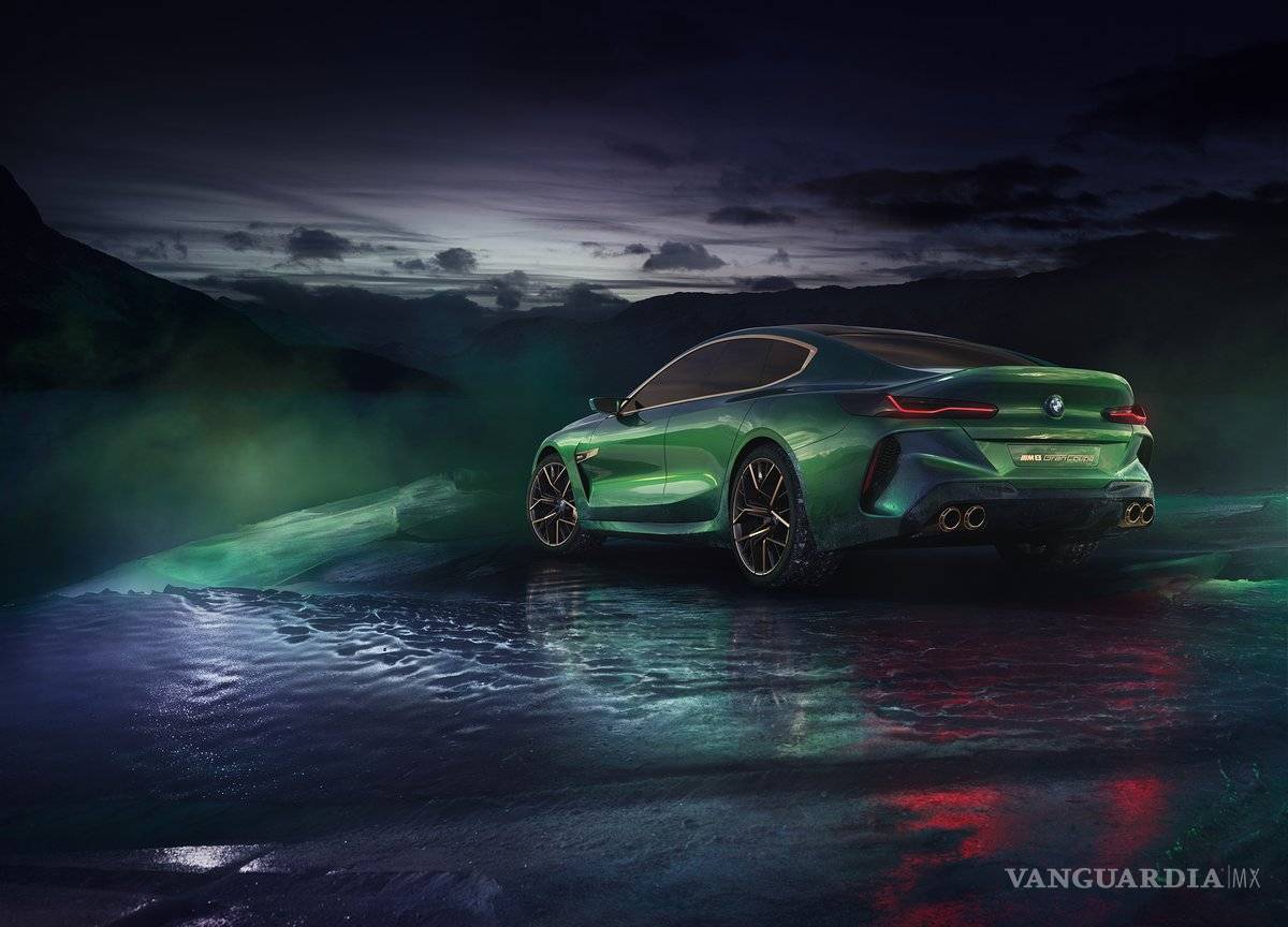 $!El BMW Concept M8 Gran Coupé muestra una nueva