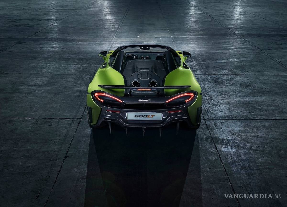 $!McLaren 600 LT Spider, veloz convertible que ofrece 592 hp