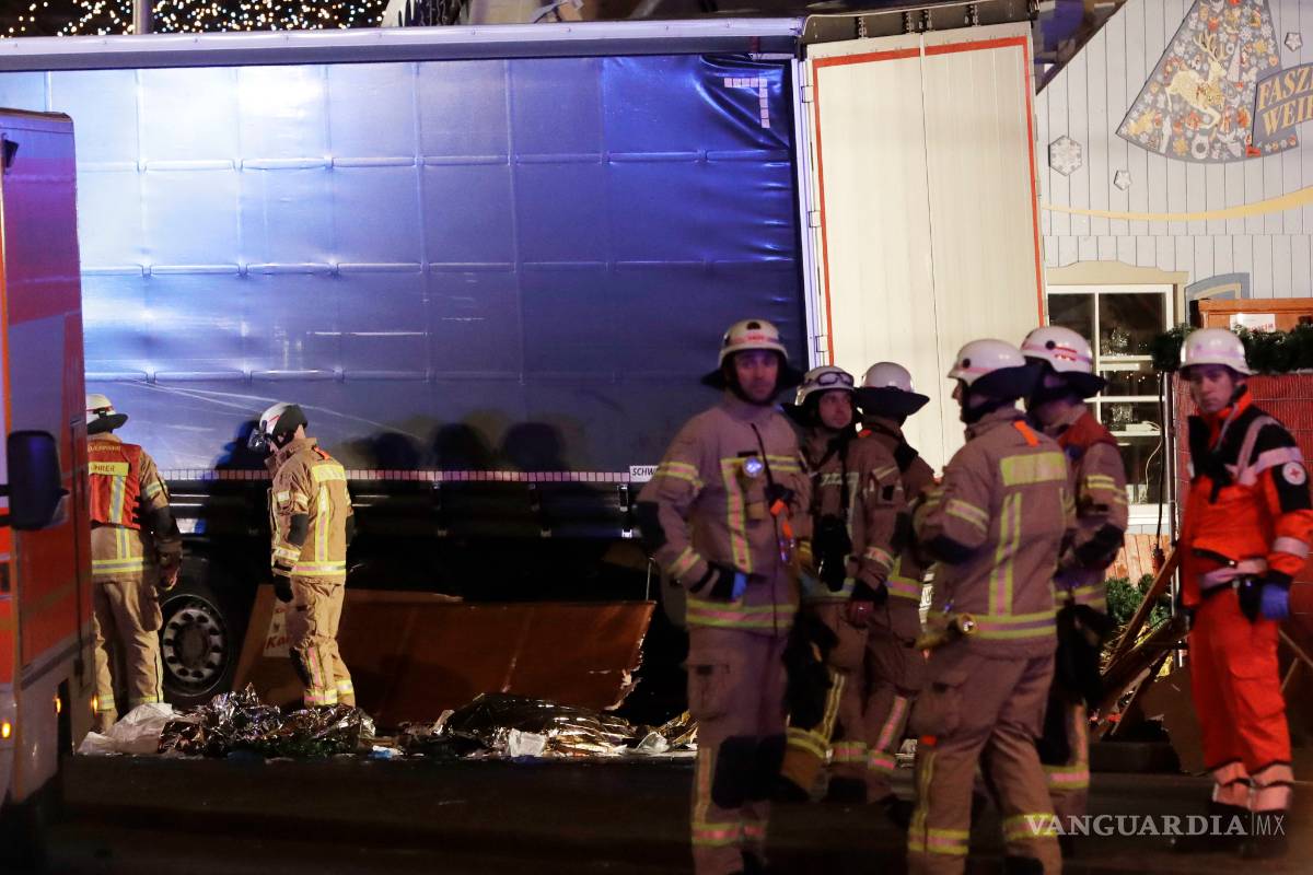 Detienen a sospechoso por atropello mortal en Berlín