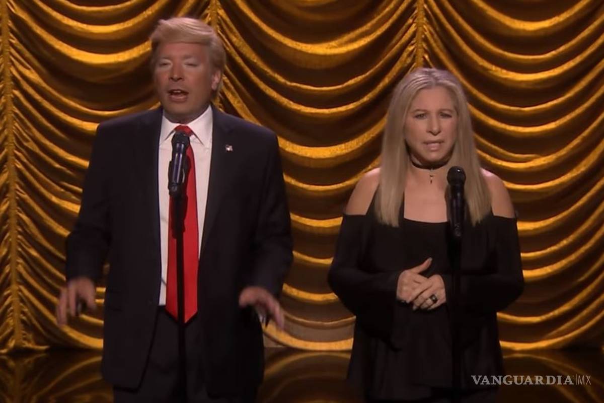 ‘Donald Trump’ y Barbra Streisand presentan dueto