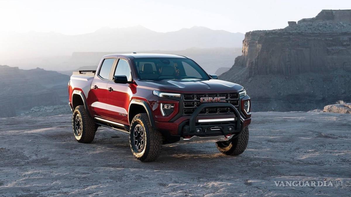 La GMC Canyon 2023 llegará con todo lujo