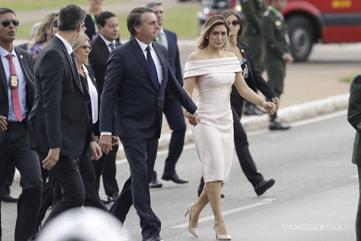 $!¿Quién es Michelle Bolsonaro? La primera dama que se roba las miradas en Brasil