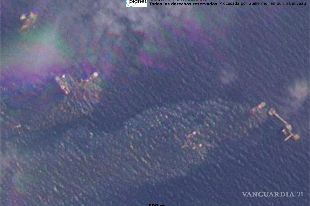 Denuncian derrame de crudo en Golfo de México antes de explosión en plataforma de Pemex