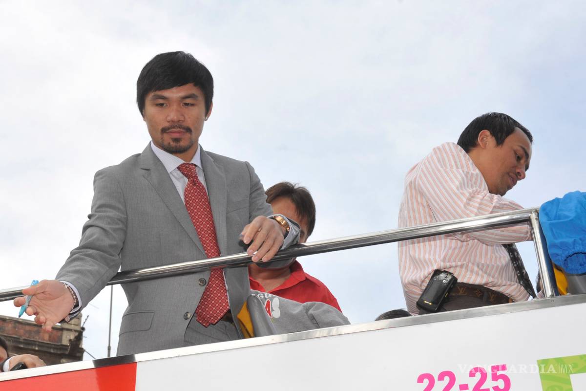 El mensaje que le mandó Manny Pacquiao a AMLO