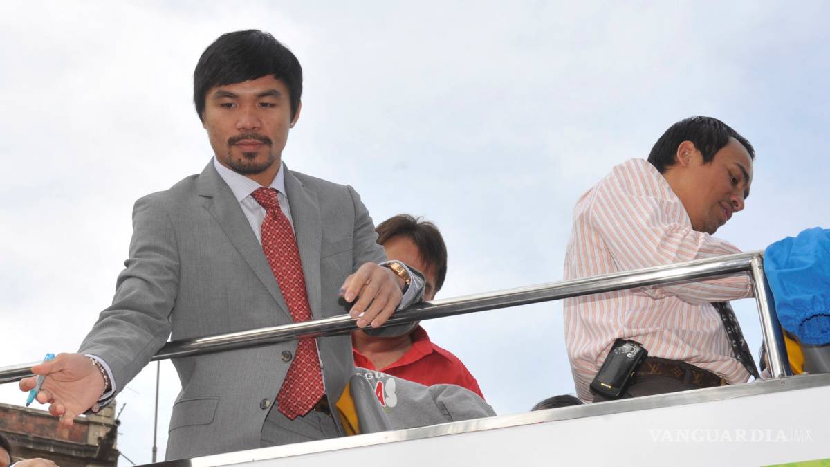 El mensaje que le mandó Manny Pacquiao a AMLO