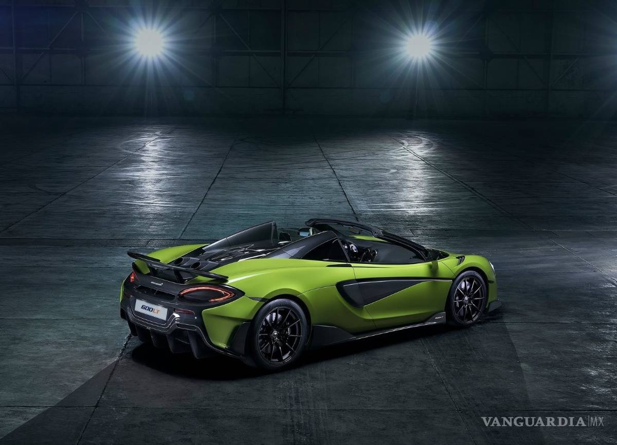 $!McLaren 600 LT Spider, veloz convertible que ofrece 592 hp
