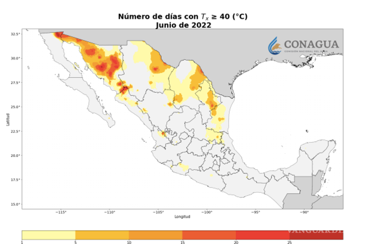 $!Coahuila es el segundo estado con el clima más caluroso en 69 años