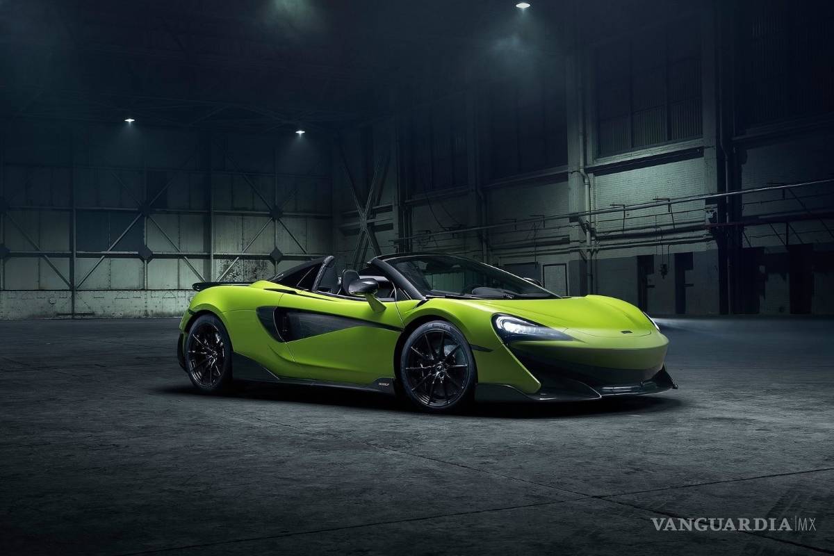 McLaren 600 LT Spider, veloz convertible que ofrece 592 hp