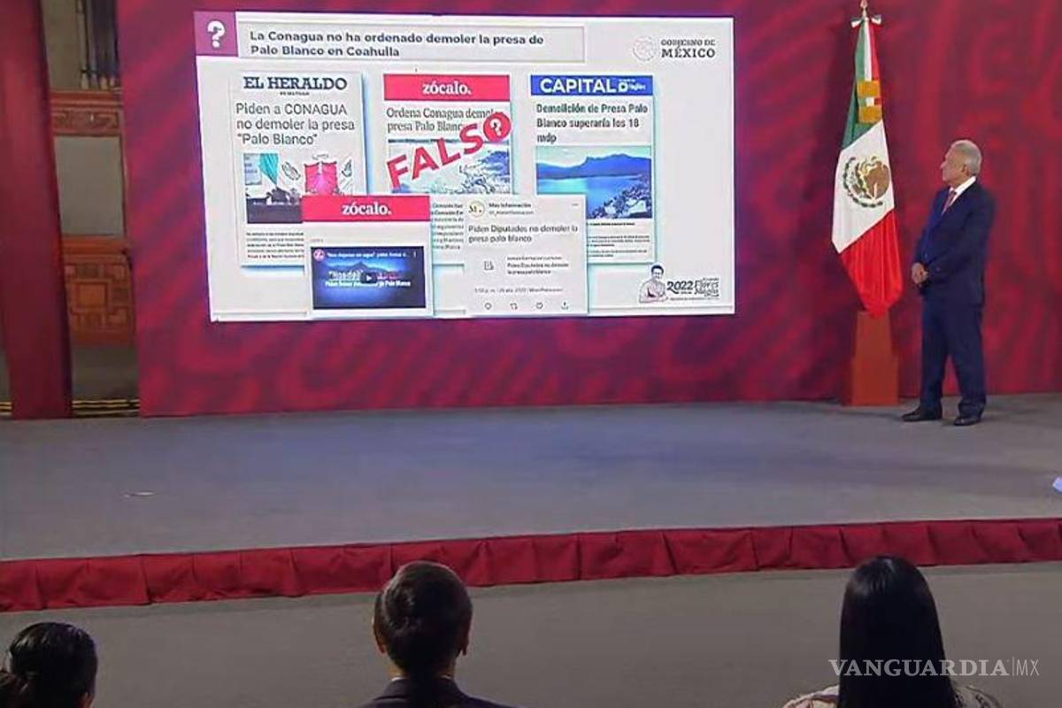 ‘Así se las gasta Moreira News’: García Vilchis desmiente a medios de Saltillo, asegura que presa Palo Blanco en Ramos no se demolerá