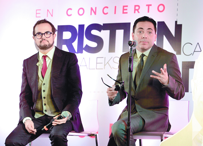Cristian Castro y Aleks Syntek: Cómplices en gira