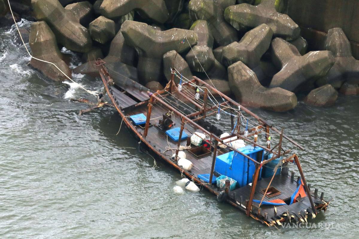 Alertan en Japón por barcos norcoreanos, varios con cadáveres