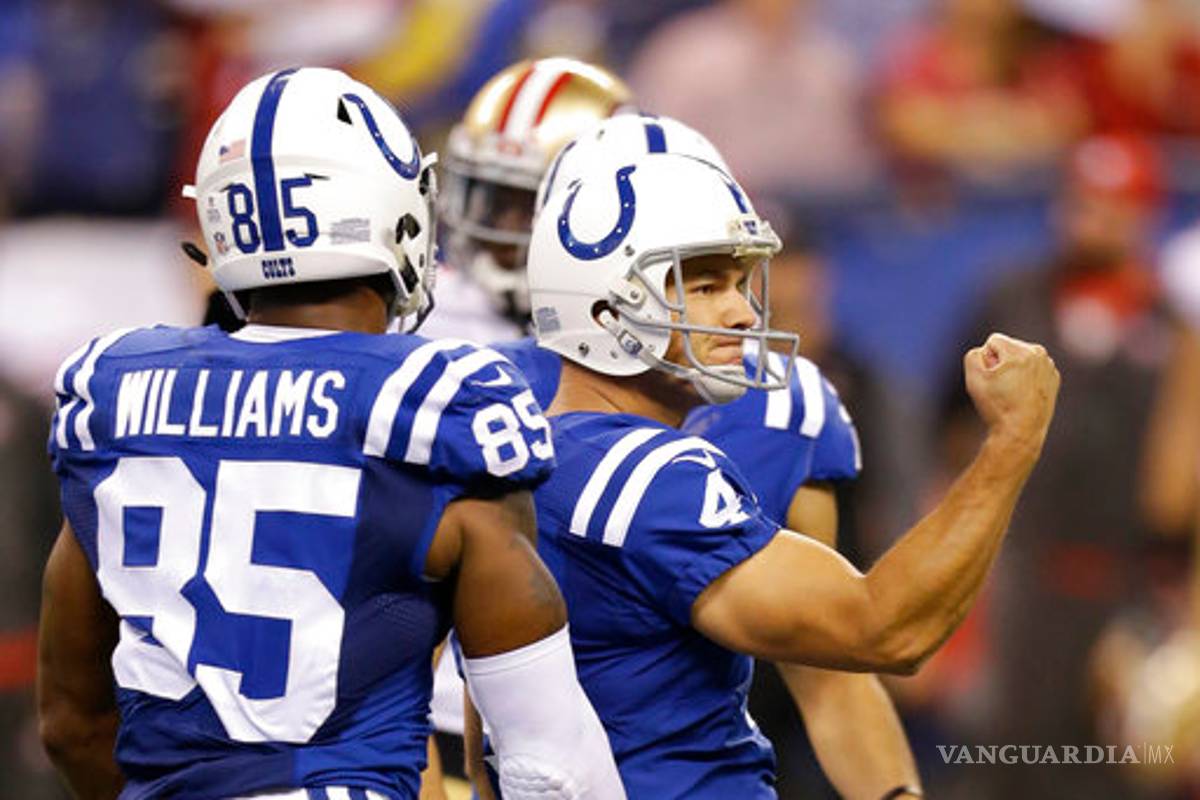 Adam Vinatieri le dio el triunfo a los Colts en tiempo extra