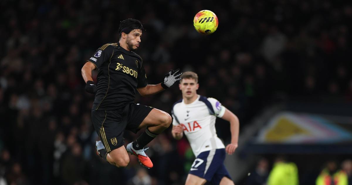Raúl Jiménez participa en triunfo del Fulham sobre Tottenham