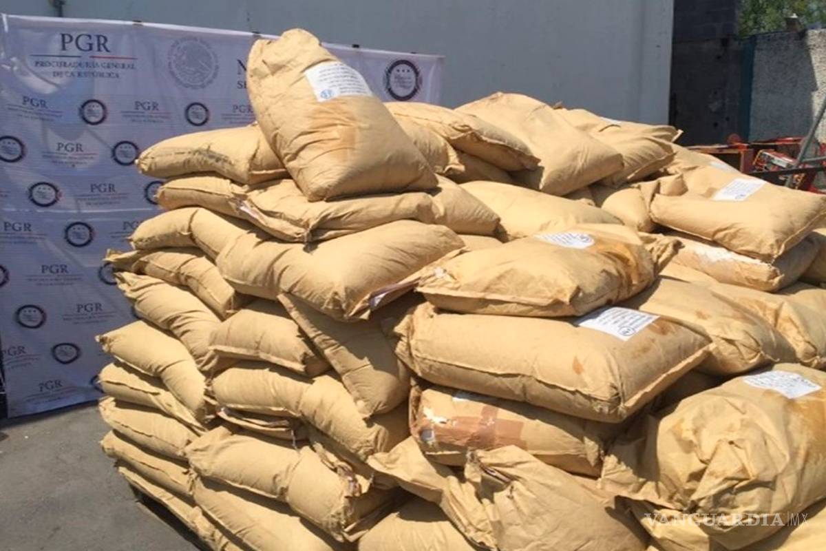 Decomisan en Monterrey 6 toneladas de ácido para elaborar metanfetamina