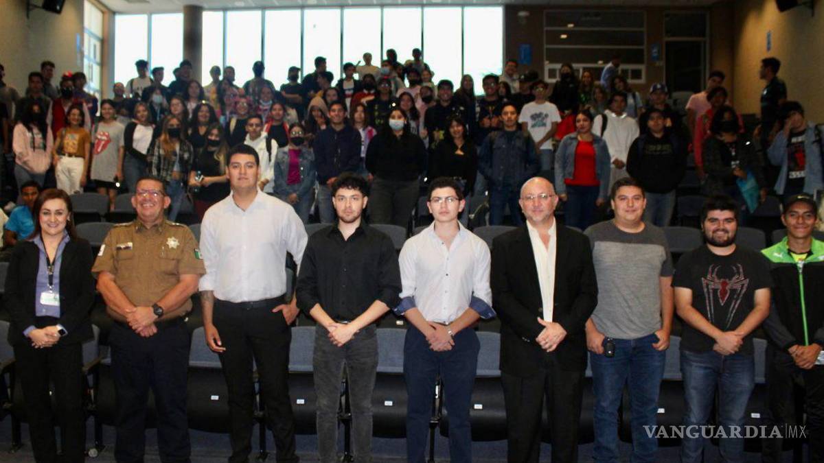 Director de Seguridad Pública de Torreón ofrece plática ante alumnos del Tec Milenio