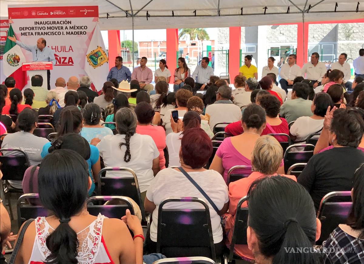 $!Inaugura Gobernador primera etapa del Multideportivo Oriente en Torreón