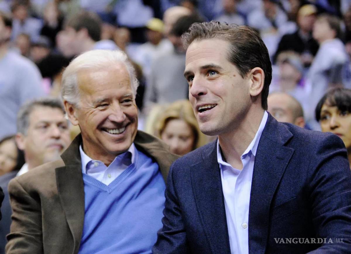 $!Hunter Biden y su padre Joe Biden, presidente de Estados Unidos.