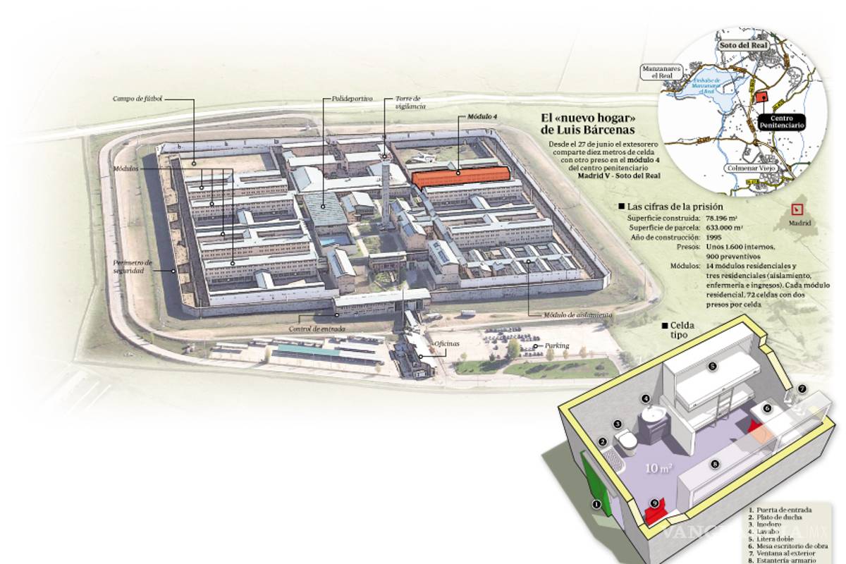 Queda Humberto Moreira recluido en 'cárcel VIP'