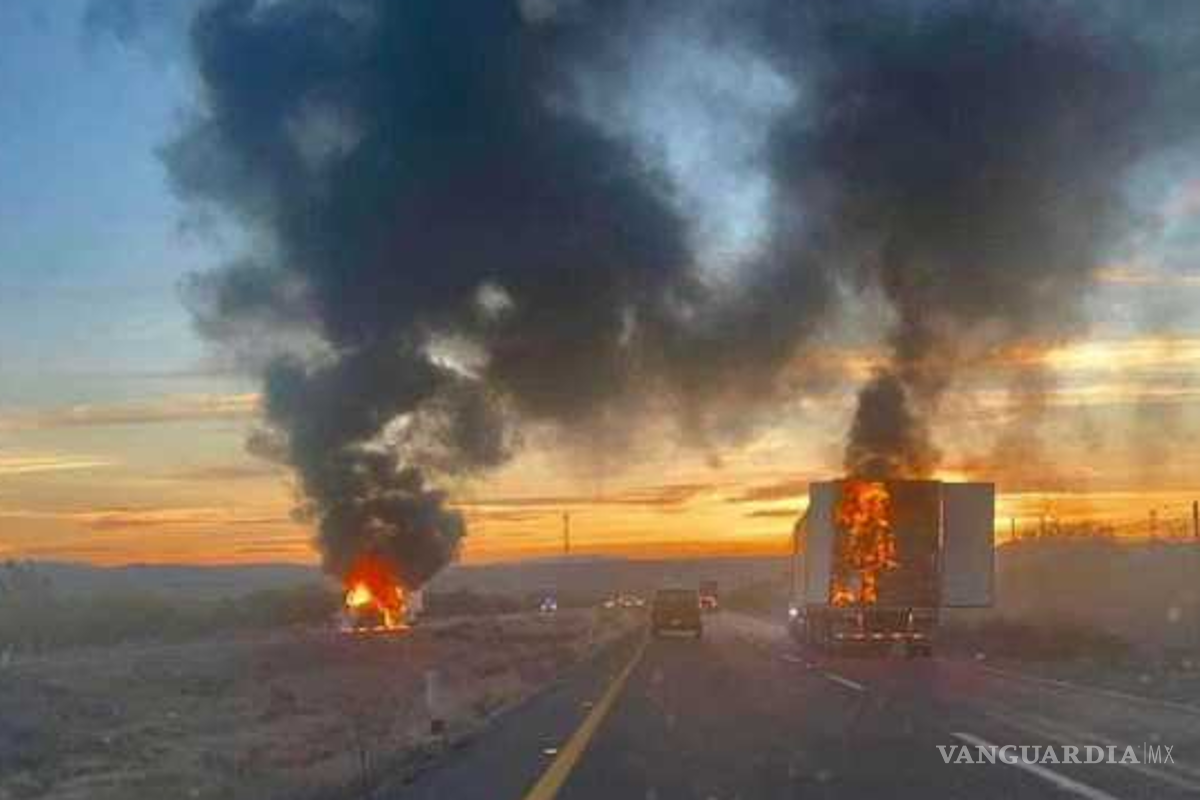 Narcobloqueos dejan seis muertos y 13 detenidos en Zacatecas