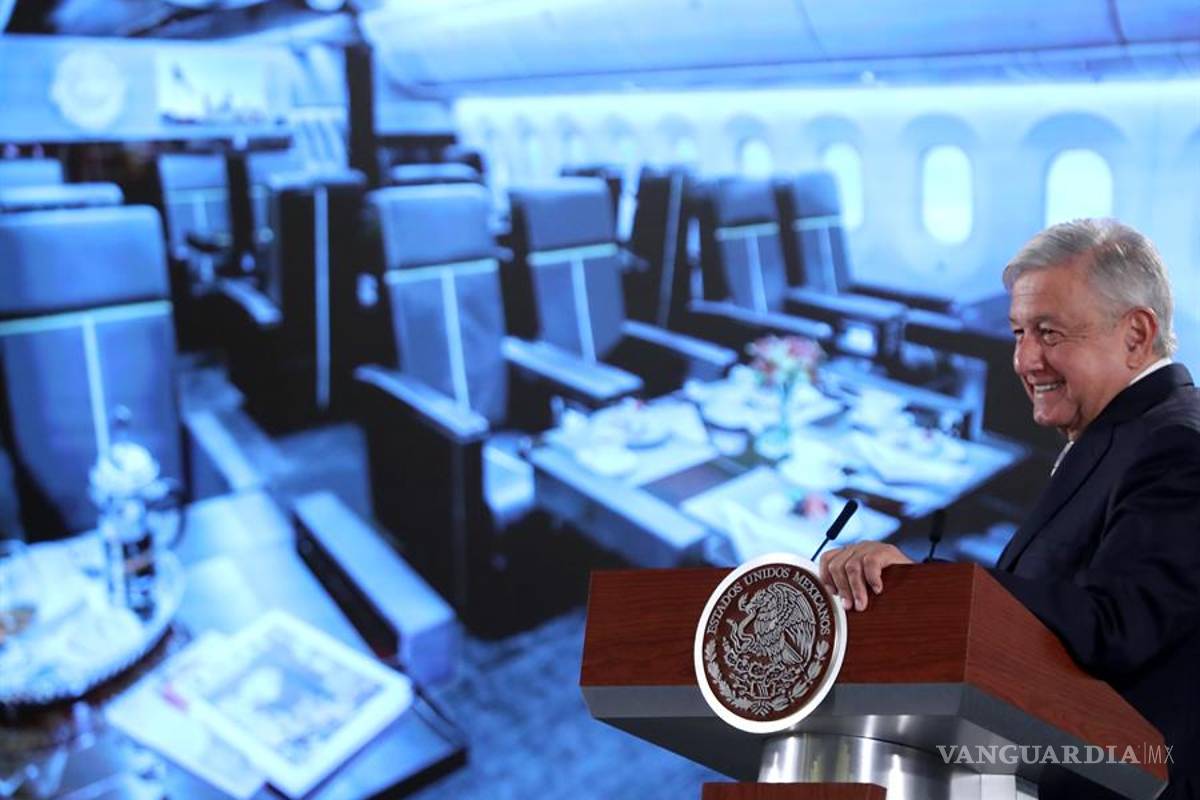 Podrían vender avión presidencial en 'cachitos' de la Lotería Nacional
