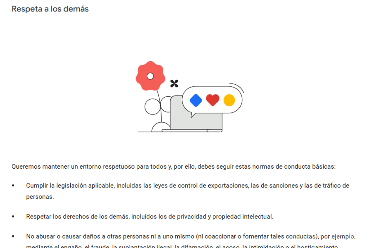 $!Términos de servicio de Google Maps en donde se prohíben este tipo de conductas | FOTOGRAFÍA: GOOGLE