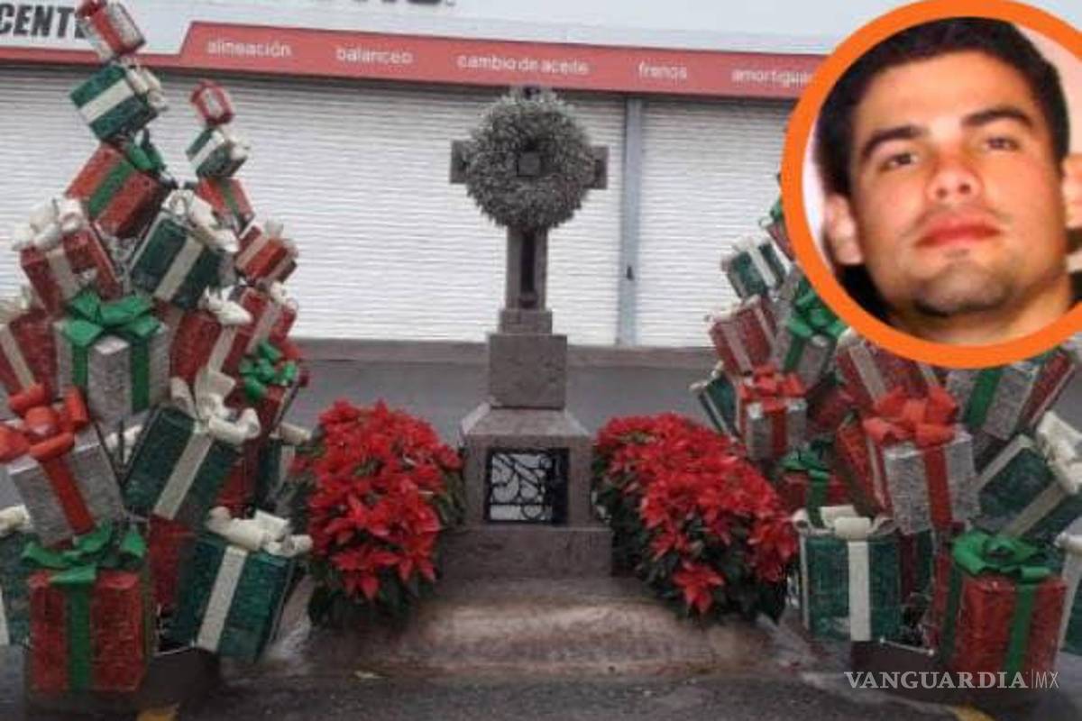 $!La tumba de Édgar Guzmán López, hijo de ‘El Chapo’, siempre está limpia y decorada, por orden del ex líder del Cártel de Sinaloa.