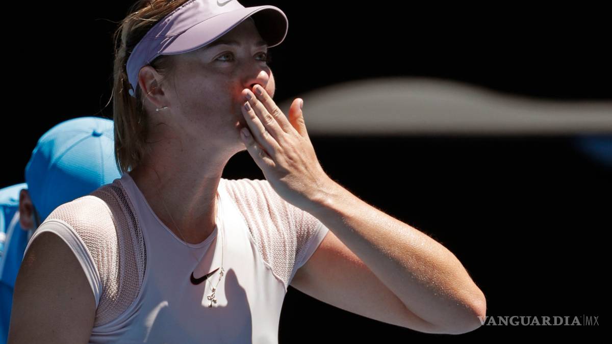 Sharapova avanza y Muguruza se despide de Australia