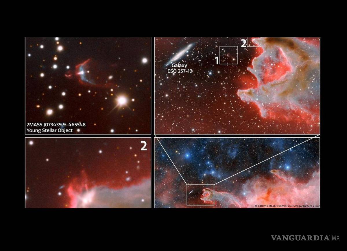 $!La ‘mano de Dios’ se dejó ver en la Vía Láctea