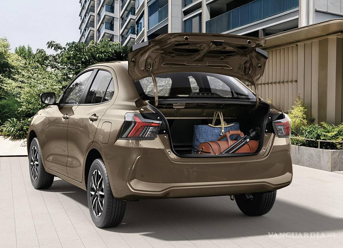 $!Con 378 litros de cajuela, el Dzire se coloca como uno de los más prácticos del segmento.