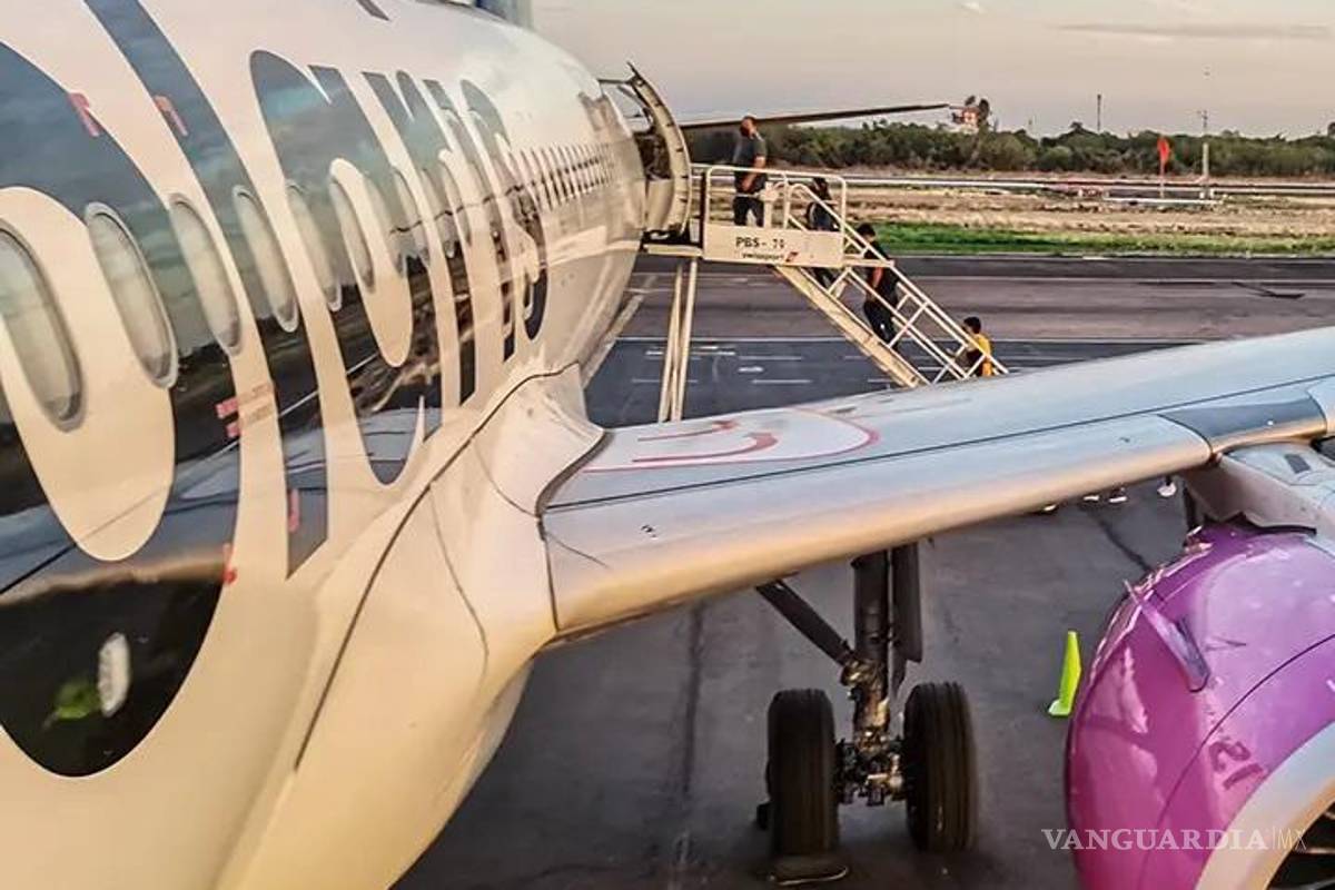 Encontraron un feto humano en el baño de un avión de Volaris