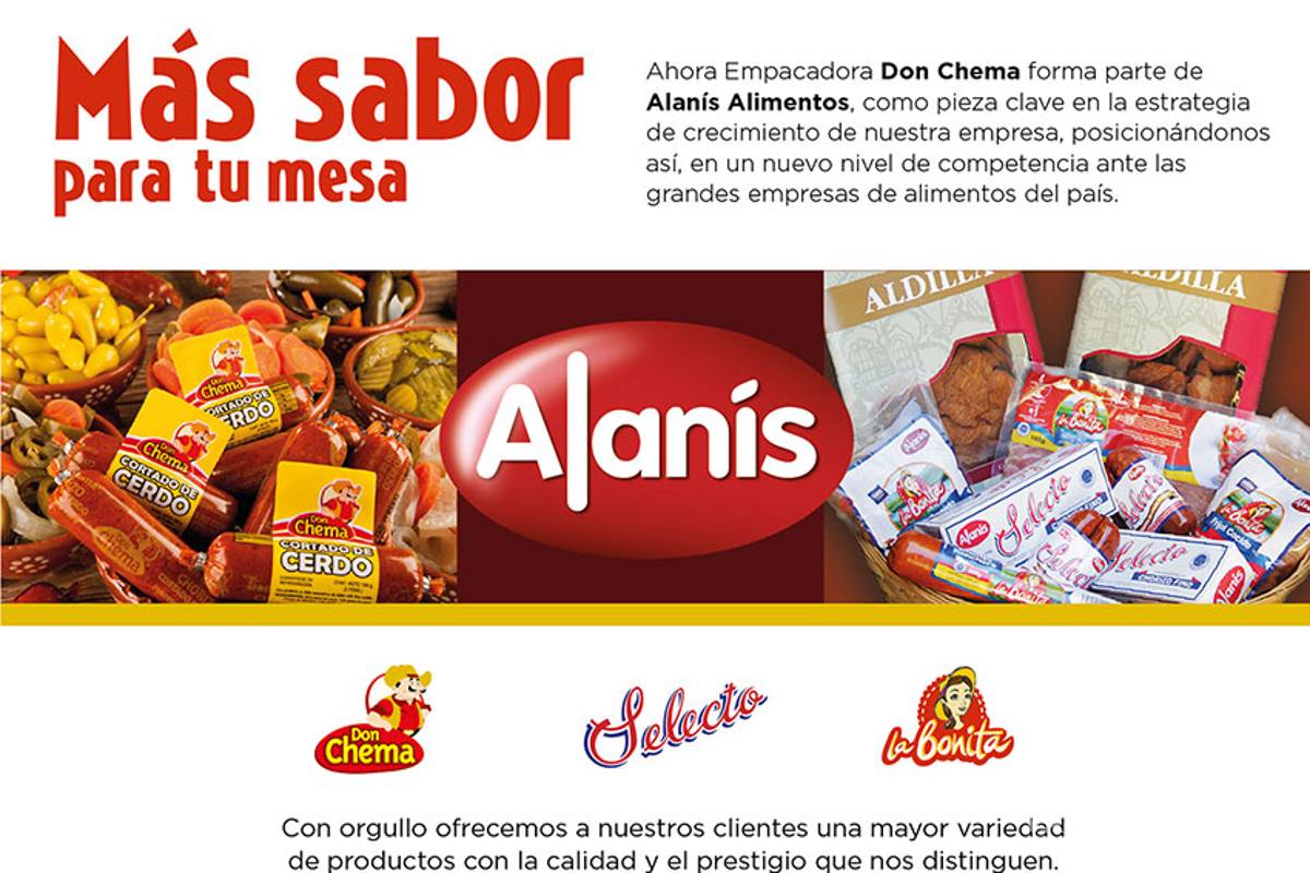 Don Chema ya es parte de Alimentos Alanís