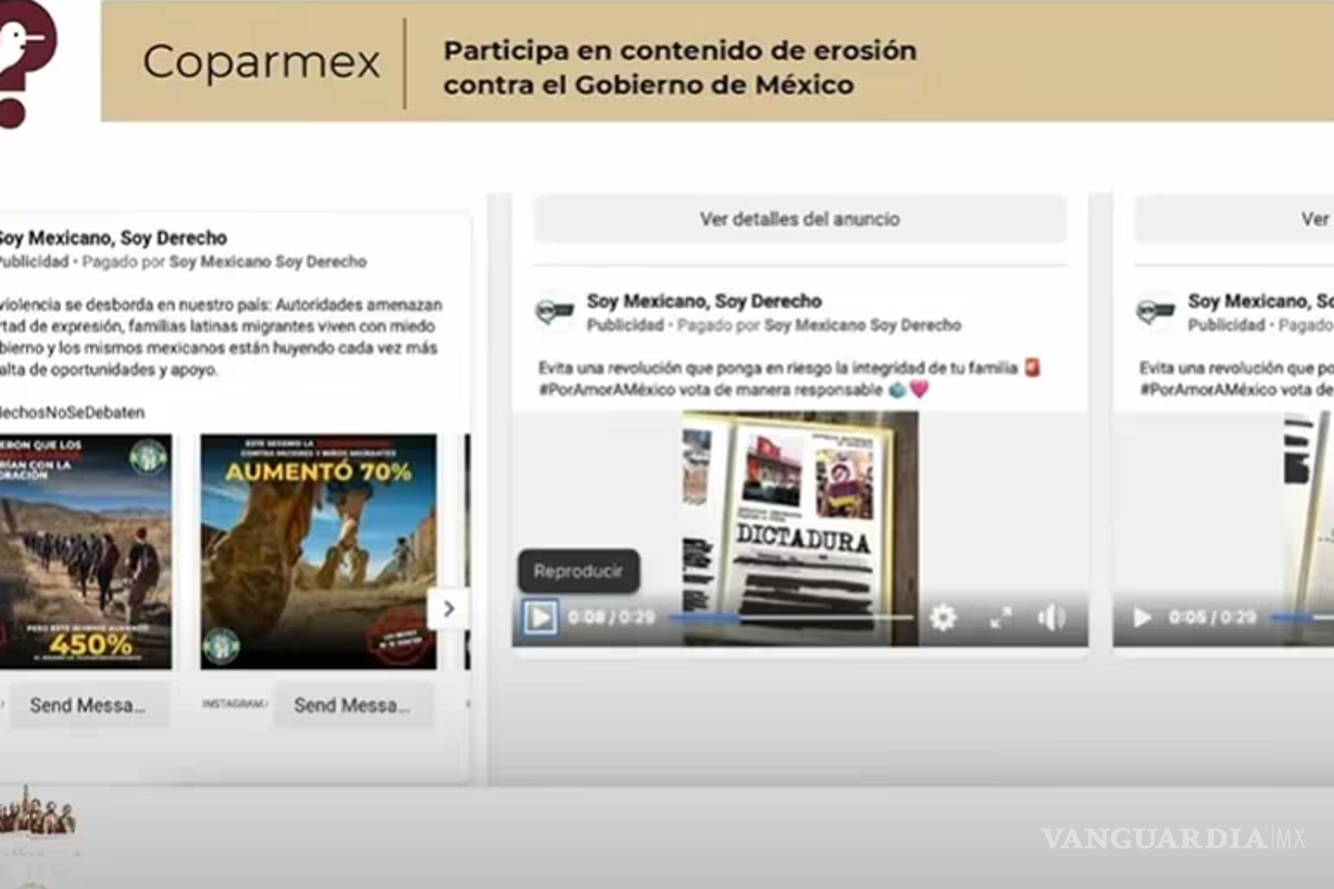 Gobierno de AMLO acusa a Coparmex por campaña de ‘guerra sucia’