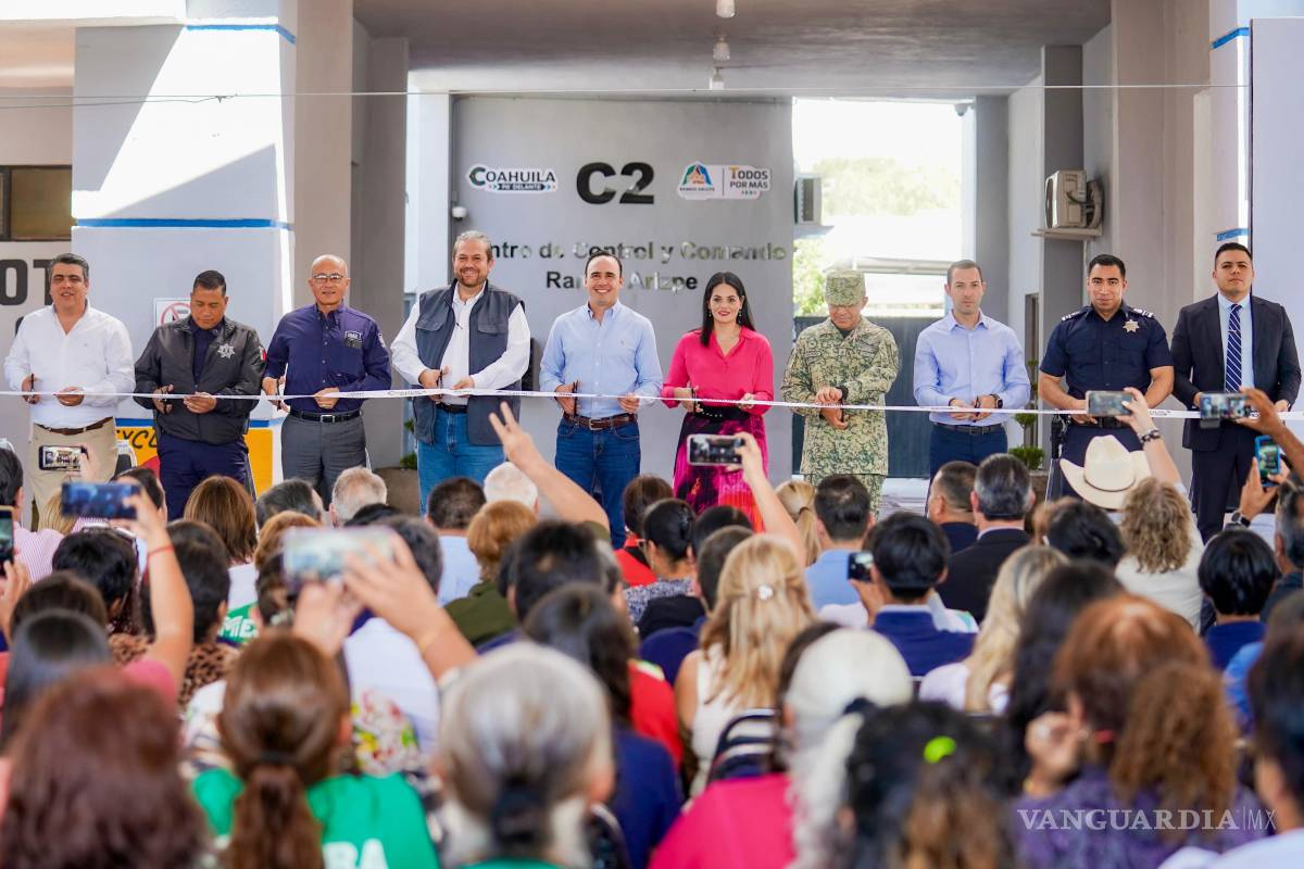 Inauguran en Ramos Arizpe moderno Centro de Control y Comando (C2)