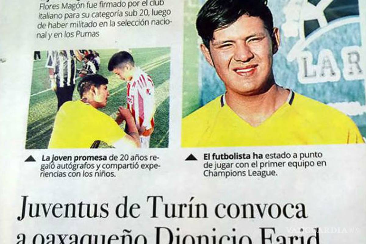 $!El mexicano que se hizo pasar por jugador de la Juventus para lucrar con la gente