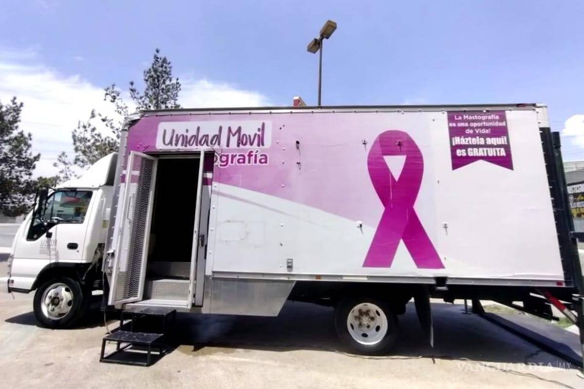 Ofrecerá IMSS servicio de mastografías móviles en Coahuila
