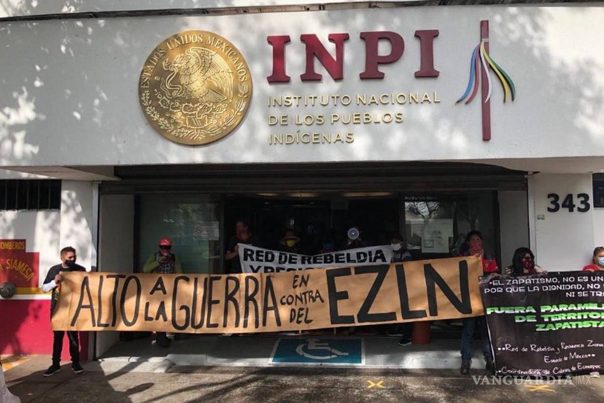 Con el INPI tomado por indígenas son 3 edificios federales ocupados; ahora están peor, dicen