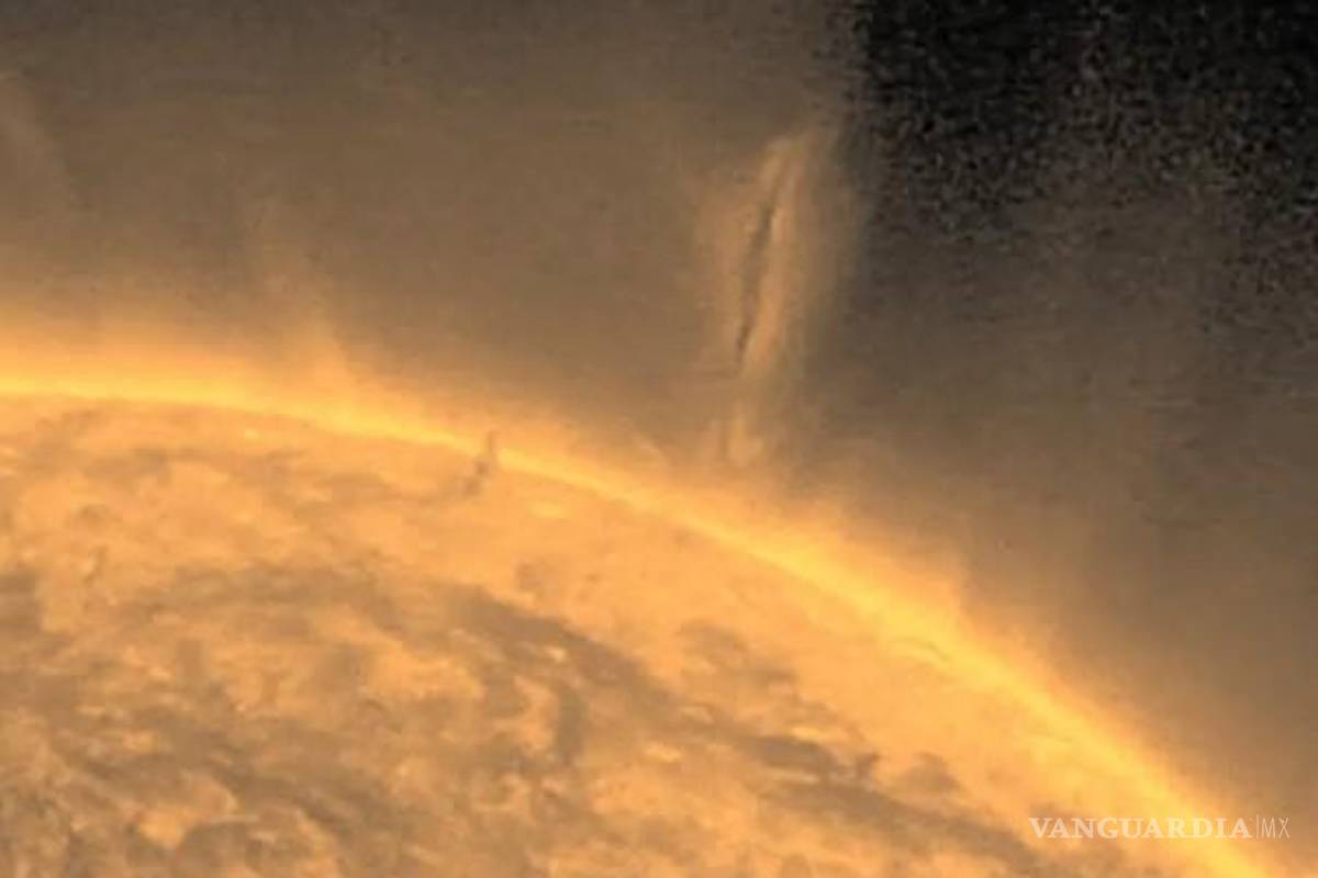 NASA detecta como un tornado solar ‘infernal’ entra en erupción