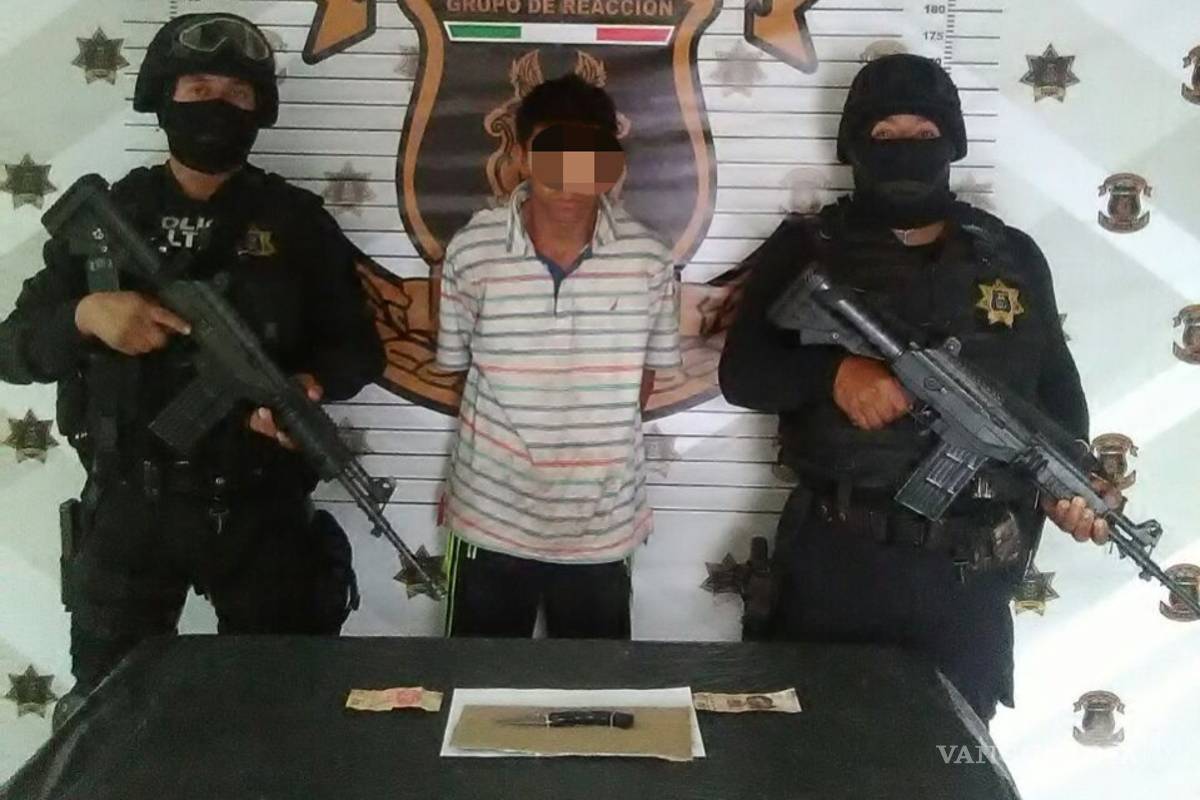 Atrapan a ladrón de repartidores