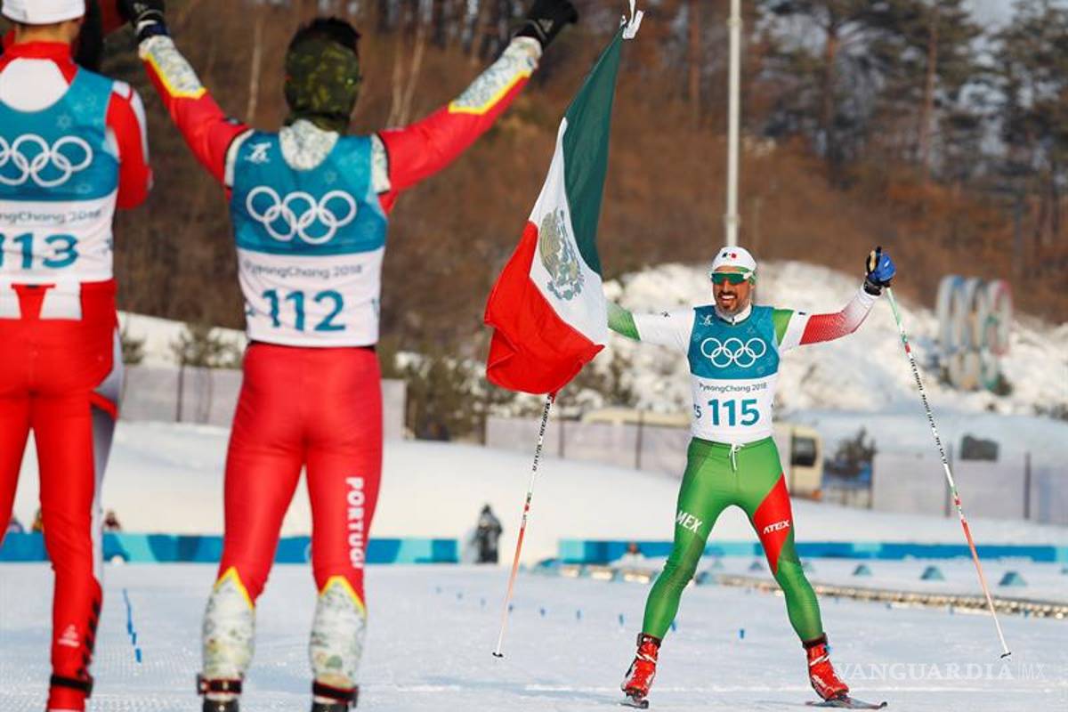 Esquiador mexicano logra el oro en redes sociales de PyongChang