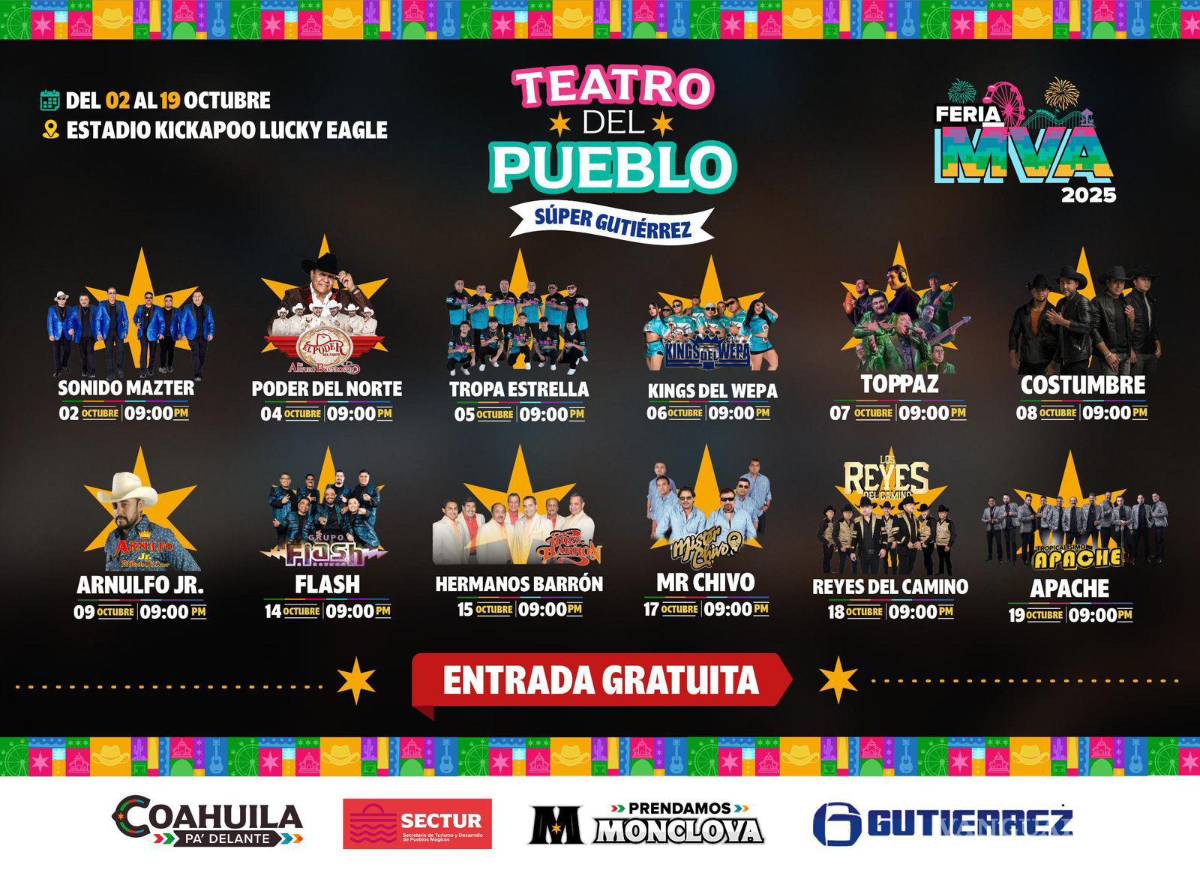 $!El Teatro del Pueblo ofrecerá conciertos con costos accesibles y presentaciones gratuitas, apoyando la economía local y fomentando la asistencia familiar.