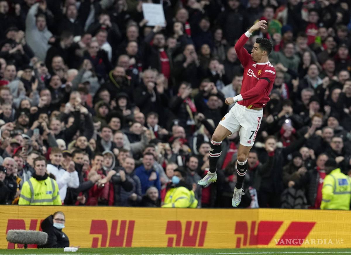 $!Cristiano vive su segunda etapa con los Red Devils, en la actual suma 18 goles.