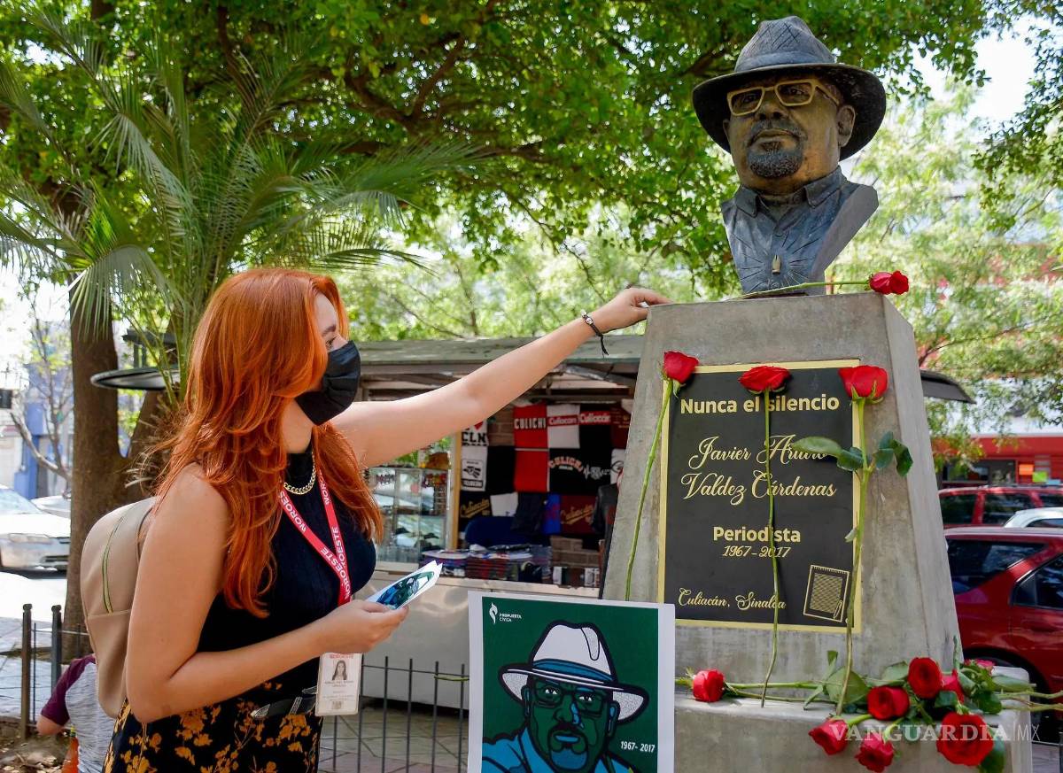 $!Demandan castigo para Dámaso López, autor intelectual del asesinato de Javier Valdez
