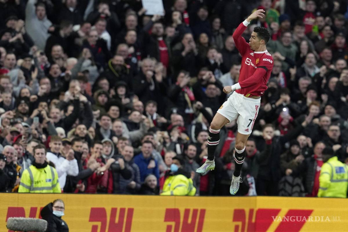 $!Cristiano vive su segunda etapa con los Red Devils, en la actual suma 18 goles.