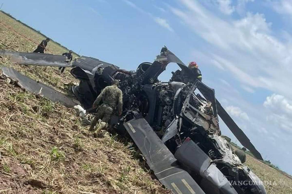 Marinos muertos en helicóptero participaron en captura de Caro Quintero: AMLO