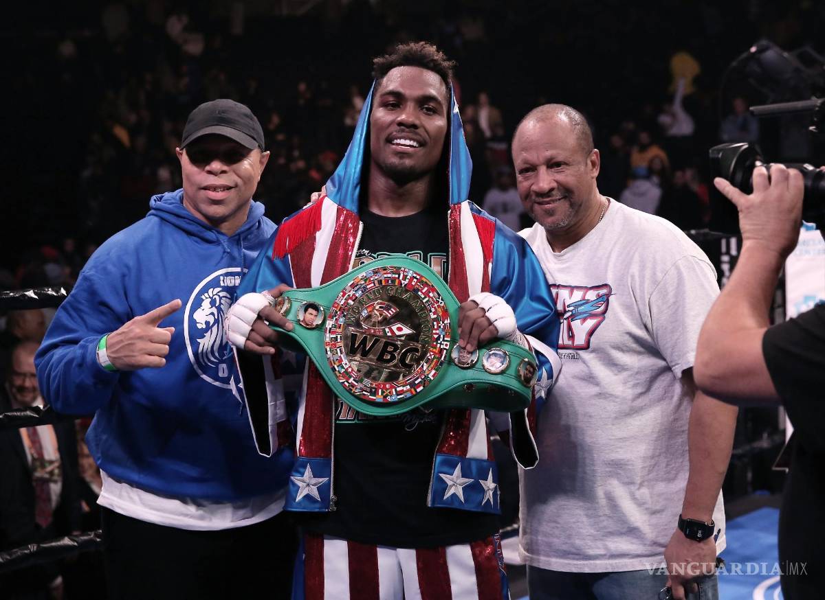 $!Jermall Charlo posible rival de Canelo en 2022. EFE/EPA/Peter Foley
