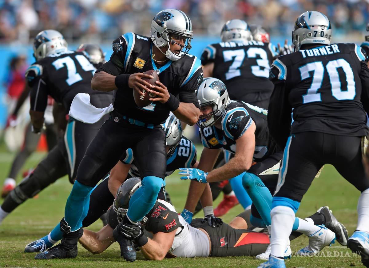 $!Cam Newton es la estrella en el triunfo de los Panthers
