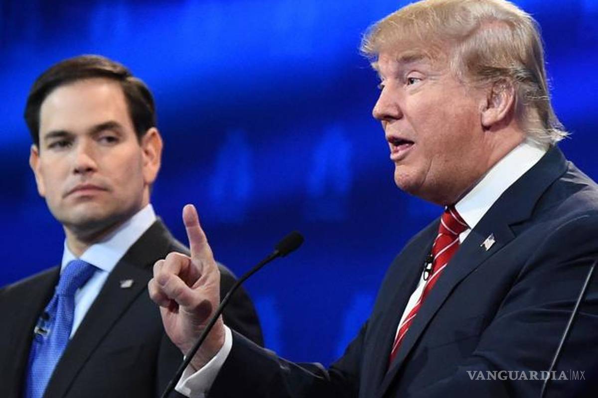 Trump pide a Rubio abandonar la contienda presidencial